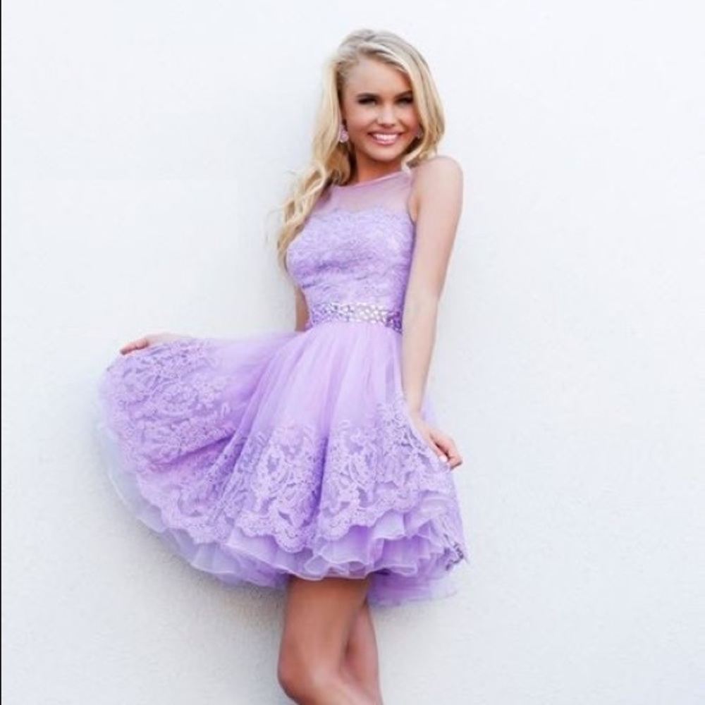 Light blue Sherri hill dress